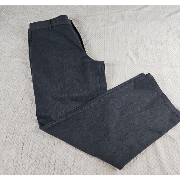 Dockers Pants Men 36x32 Dark Gray Straight Fit Cotton Blend Casual Trousers - Picture 6 of 9